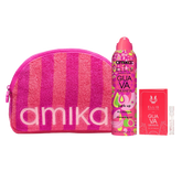 amika x Ellis Brooklyn limited-edition perk up GUAVA GRANITA dry shampoo bundle set