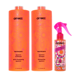 super-sized signature set normcore nourishing shampoo + conditioner + the wizard silicone-free detangling primer (silicone free wizard)